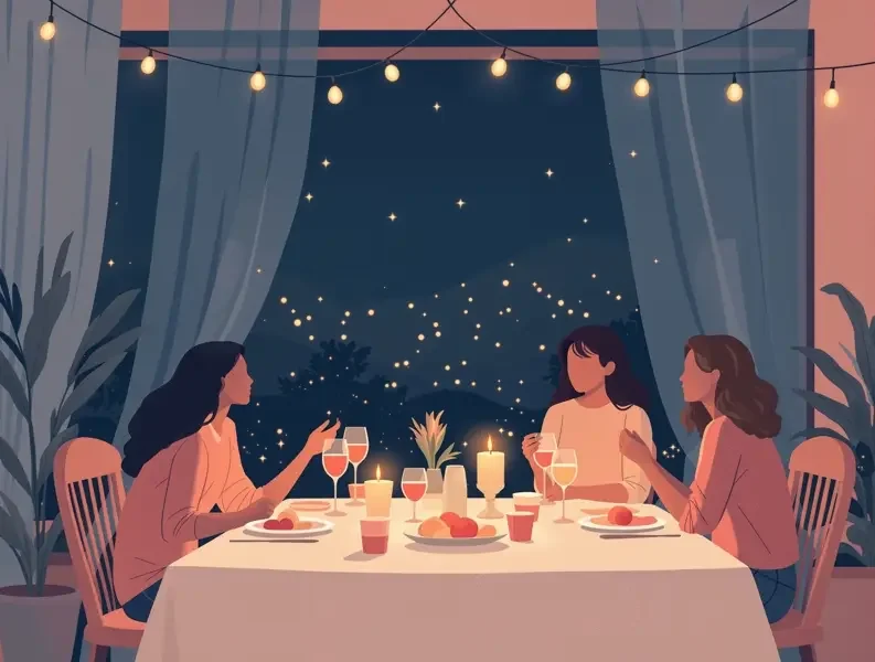 某顶流深夜聚餐画面流出，网友集体炸锅 - 爆料吃瓜暗网